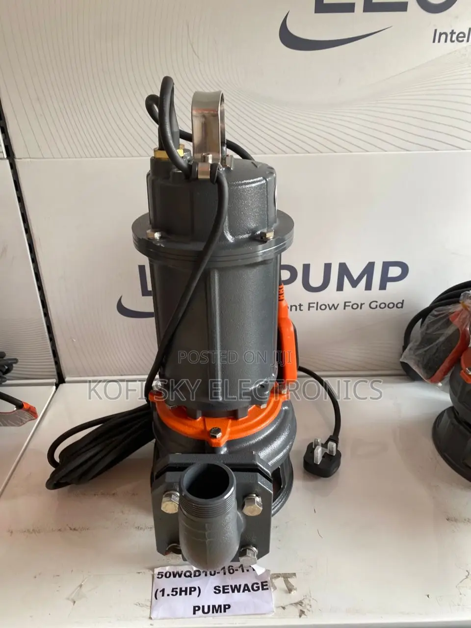 Leo 1.5hp 50wqd10-16-1.1 Sewage Pump