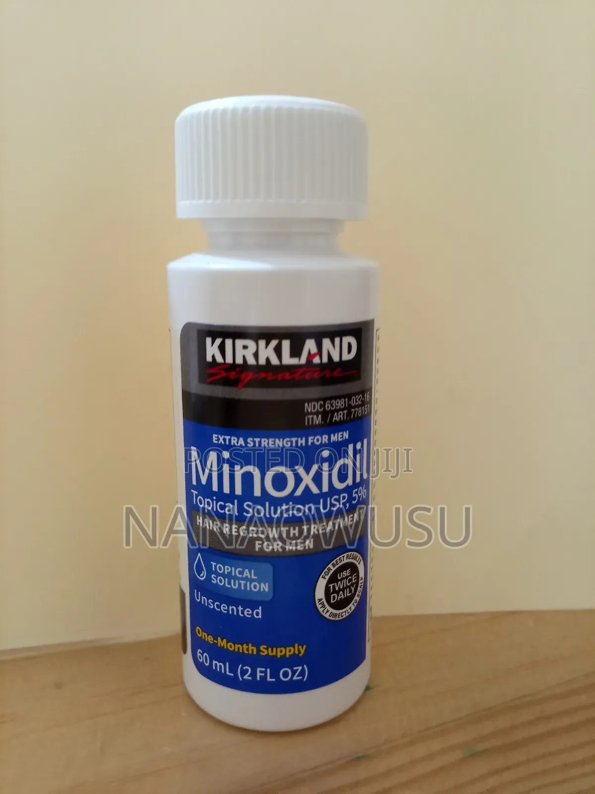Kirkland Signature Minoxidil 100% Hair Regrowth Treatment