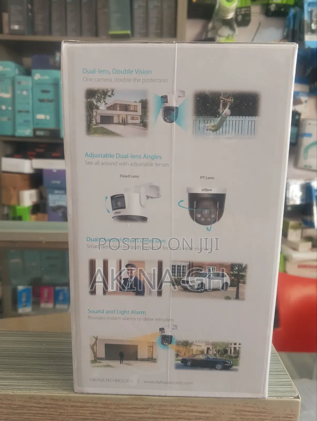 Dahua Picoo Dual D1 PTZ Wifi Camera 6mp Dh-P3d-3f-Pv