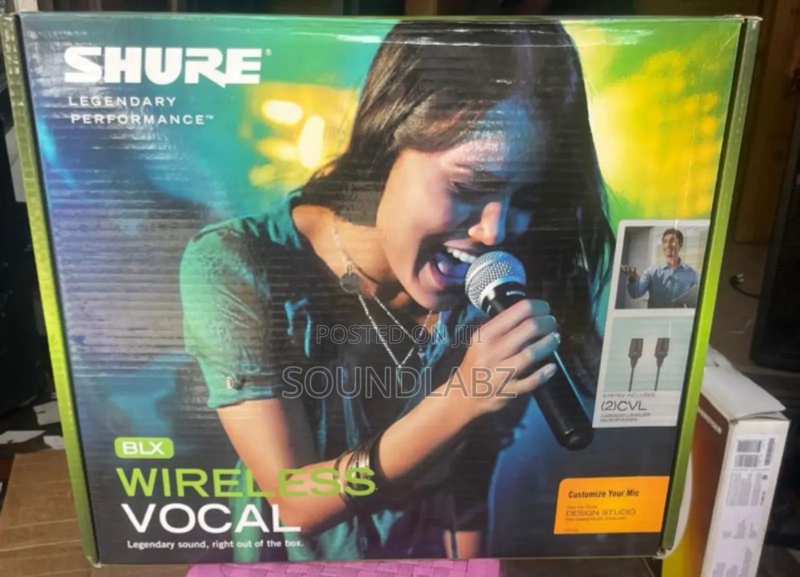Shure Blx288 2in1 Wireless Professional Lapel With Head Microphone