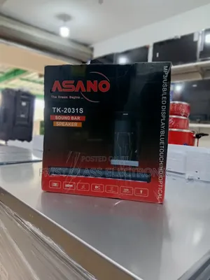 Asano Tk-2031s Remote Control Speaker and Sound Bar