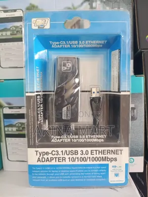 Type-C 3.1/Usb 3.0 Ethernet Adapter 10/100/100mbps