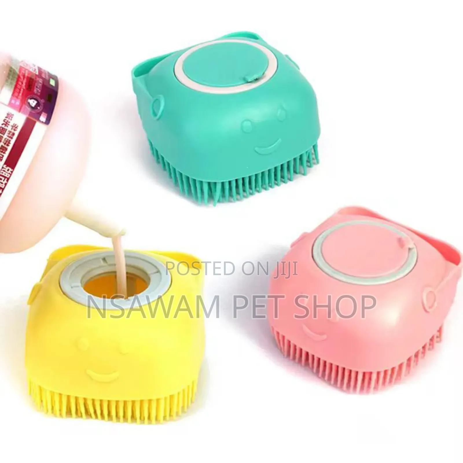 Pet Shampoo Brush