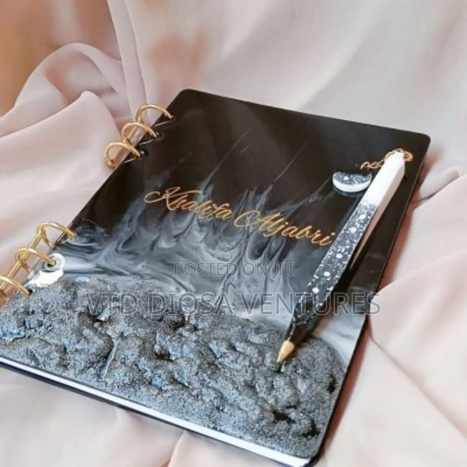 Stylish Resin Notepad Set
