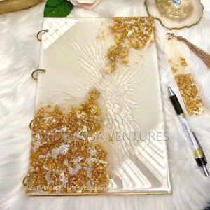 Stylish Resin Notepad Set