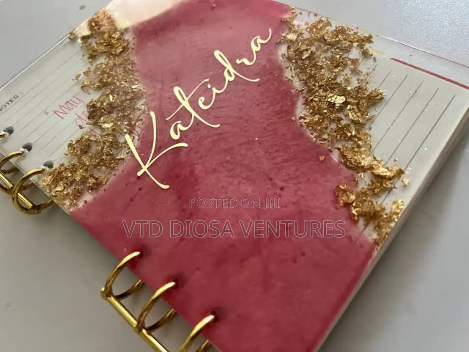 Stylish Resin Notepad Set