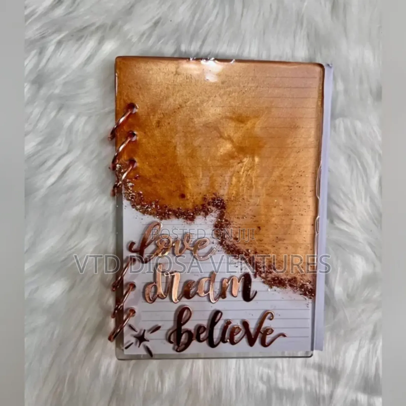 Stylish Resin Notepad Set