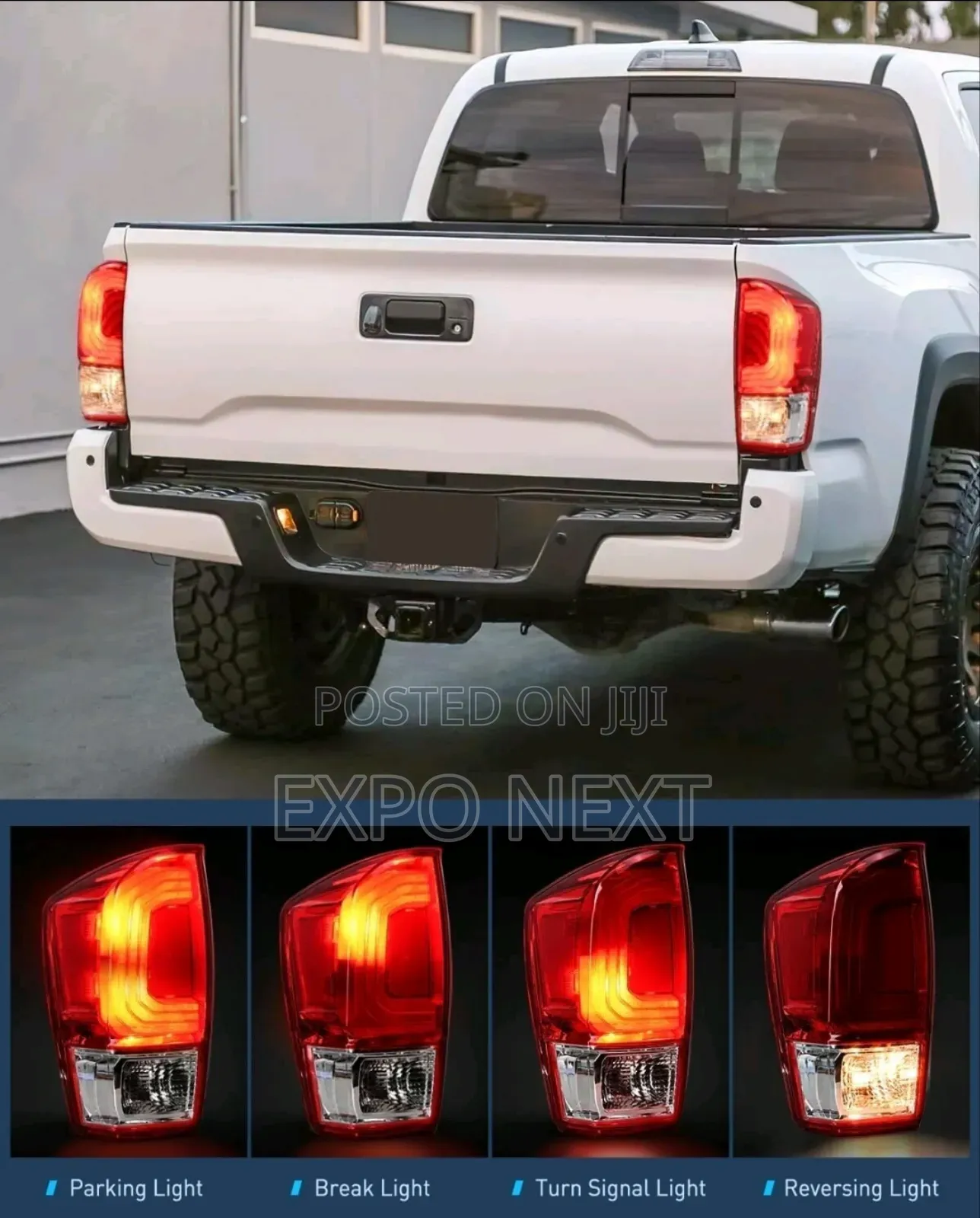 2016 - 2022 Toyota Tacoma Tail Light Pair