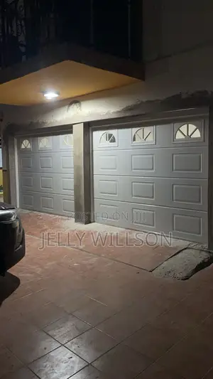 Fanlight Double Garage Door 9 X 8