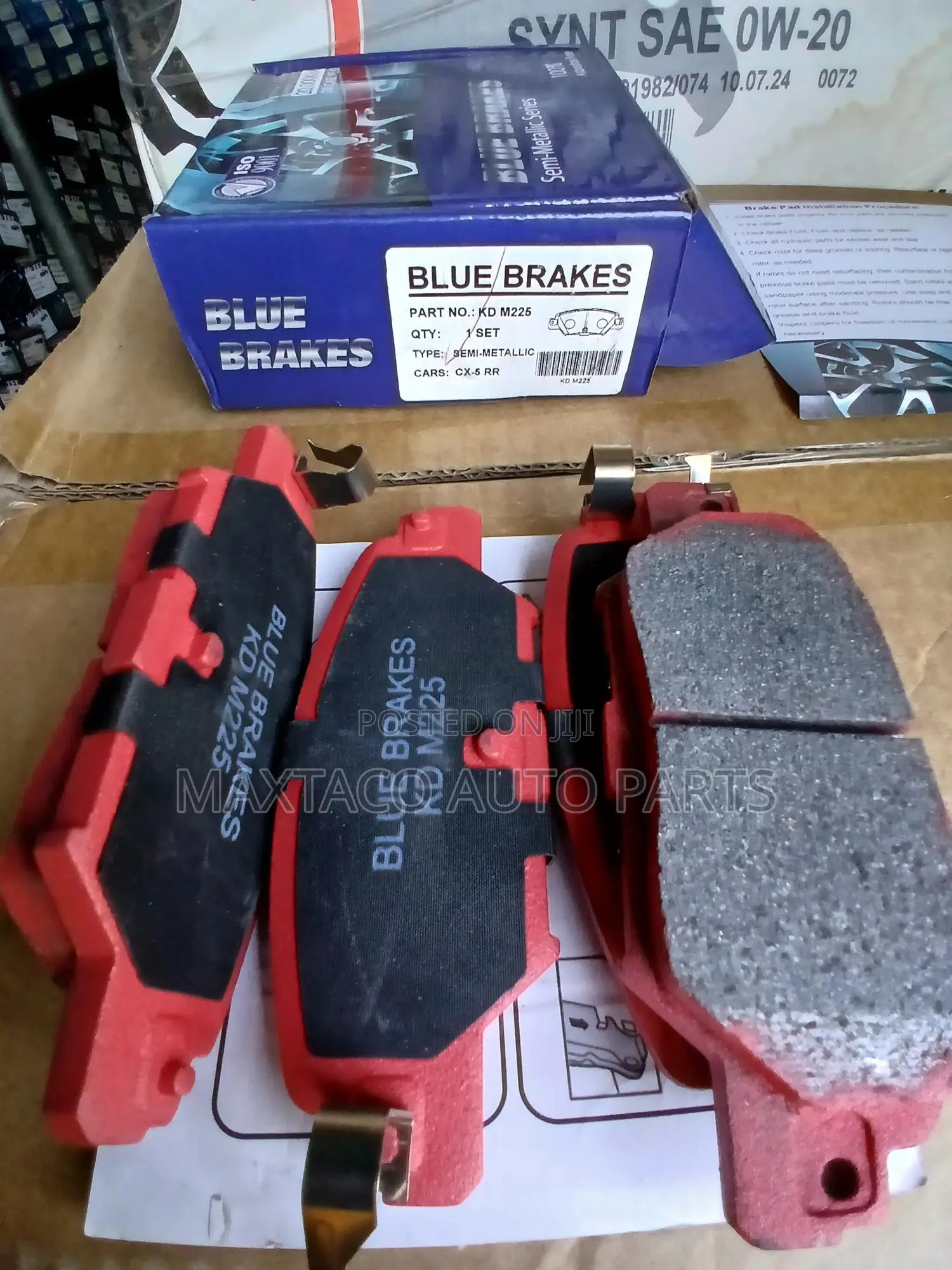 Blue Brakes Kd M225 Brake Pad-R for Mazda Cx-5