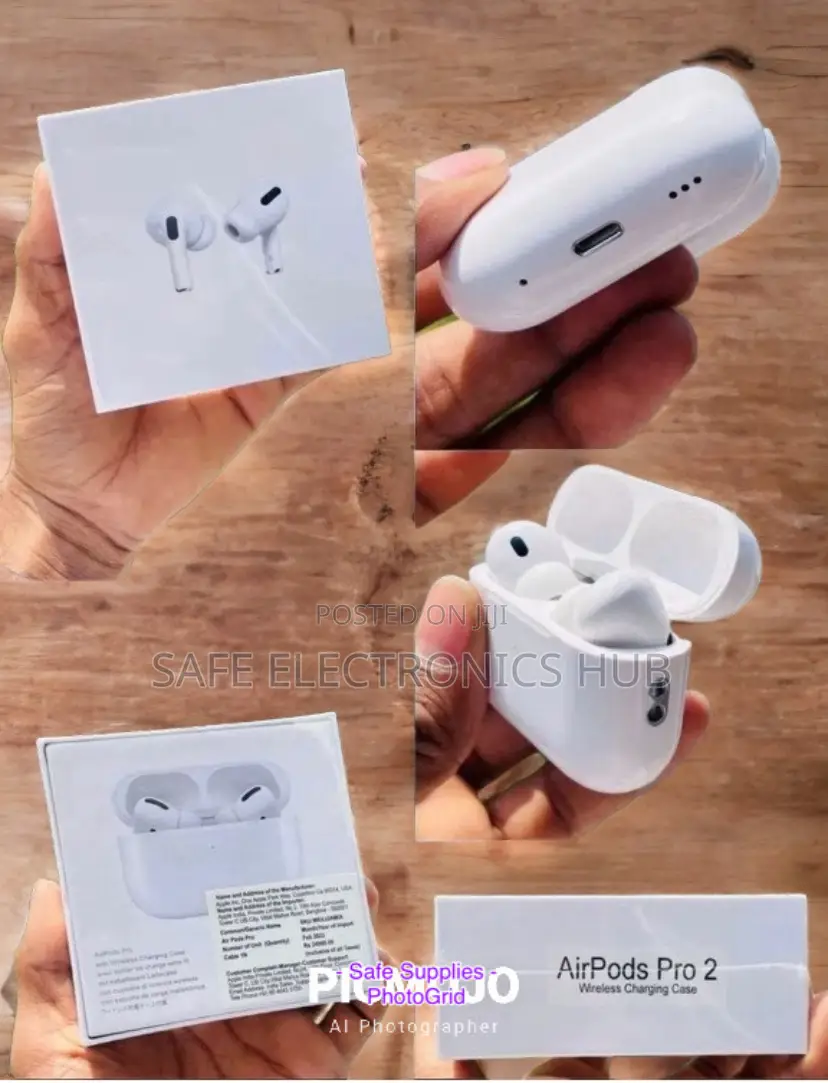 Airpods Pro 2nd Gen, Anc+ Spatial Audio+ Adaptive Sound + Free Case
