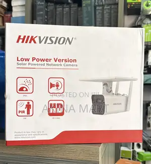 Hikvision Solar-Powered 4g Security Camera 4mm Lens