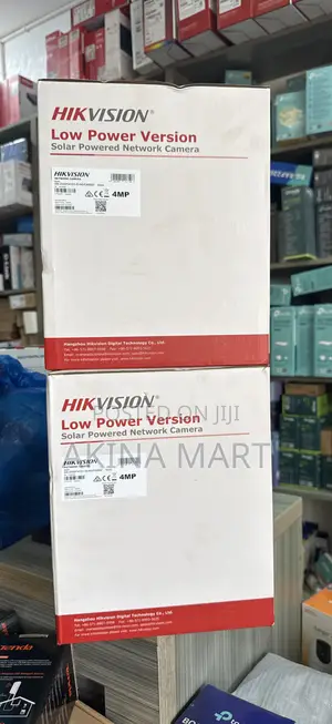 Hikvision Solar-Powered 4g Security Camera 4mm Lens