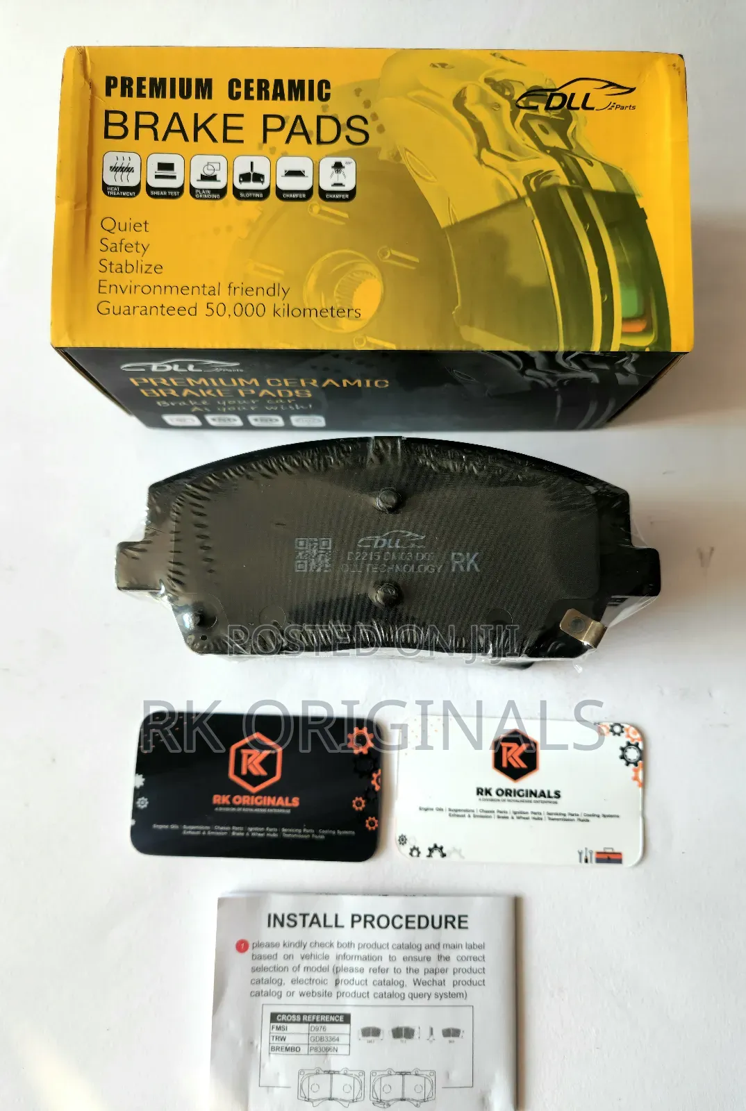 Hyundai Palisade/Kia Telluride 2020-2025 Ceramic Front Brake Pads