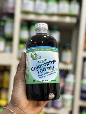 World Organic - Chlorophyll Liquid 100mg, 8 Oz Liquid