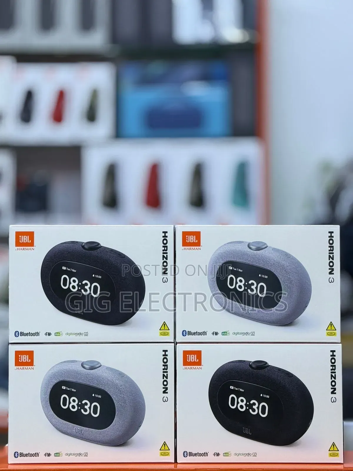 JBL Horizon 3 Bluetooth Clock Radio Speaker
