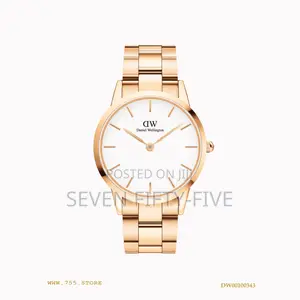 Daniel Wellington Iconic Link 40 Rose Gold Watch Dw
