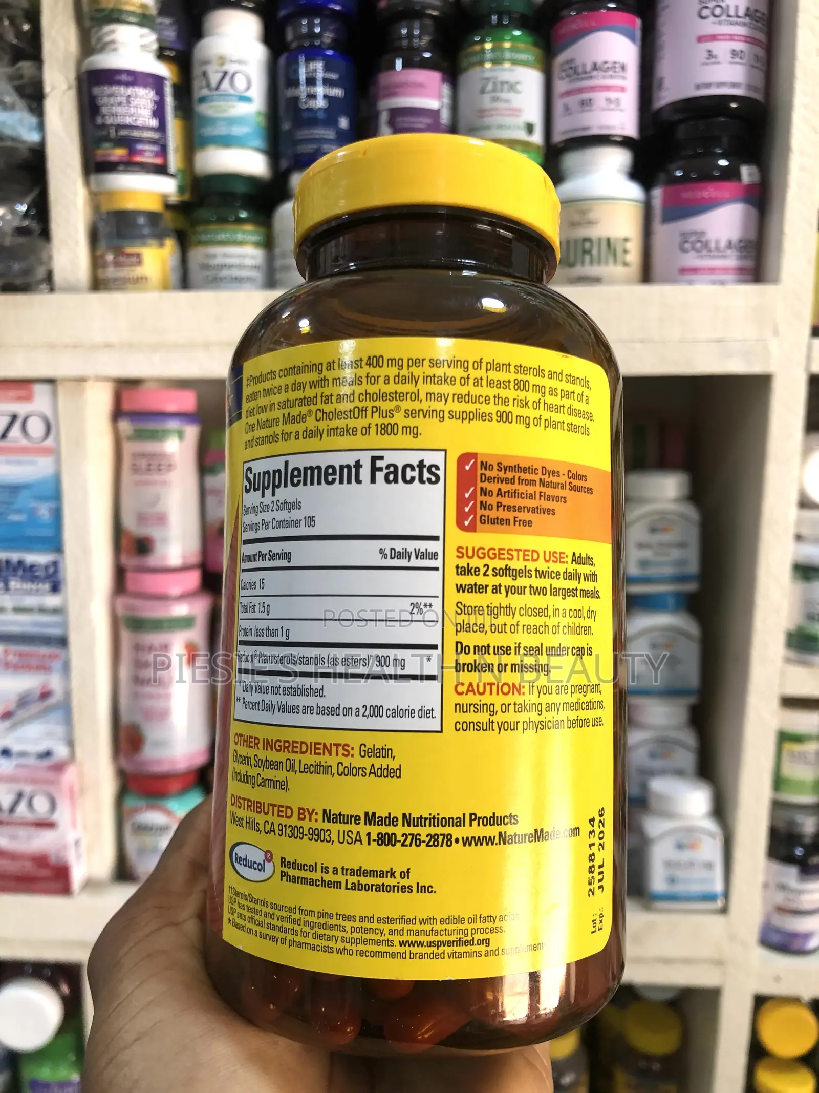 Nature Made Cholestoff Plus, 210 Softgels