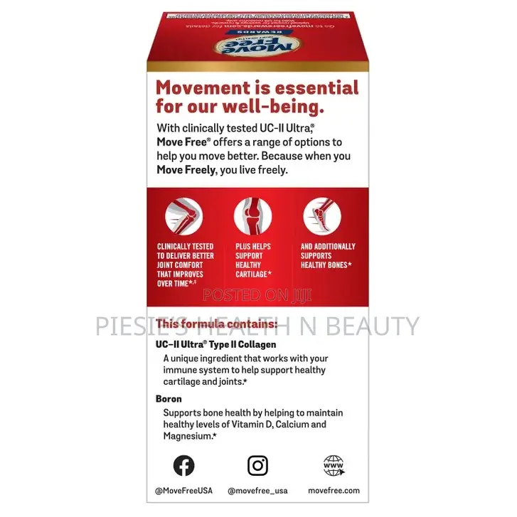 Move Free Ultra Triple Action Joint Supplement, 75 Tablets