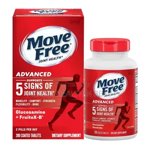 Move Free Advanced Glucosamine Chondroitin + Calcium Fructoborate 200s