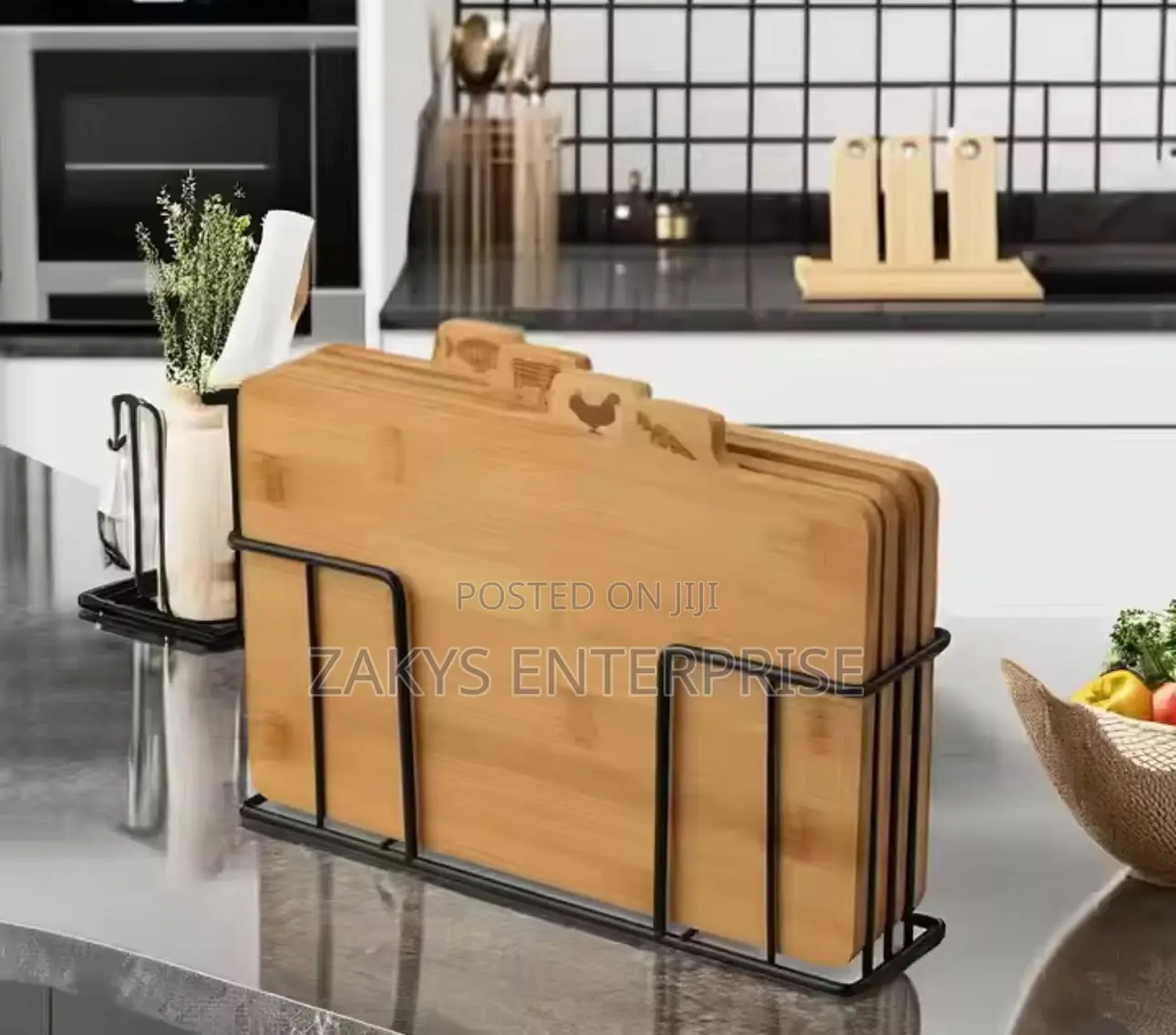 4 in 1 Wooden Chopping Board