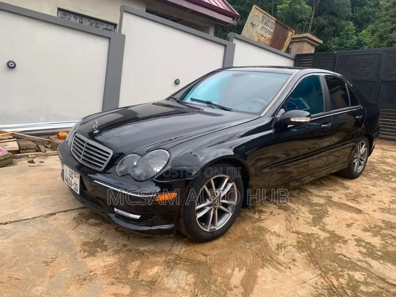 Mercedes-Benz C180 2002 Black