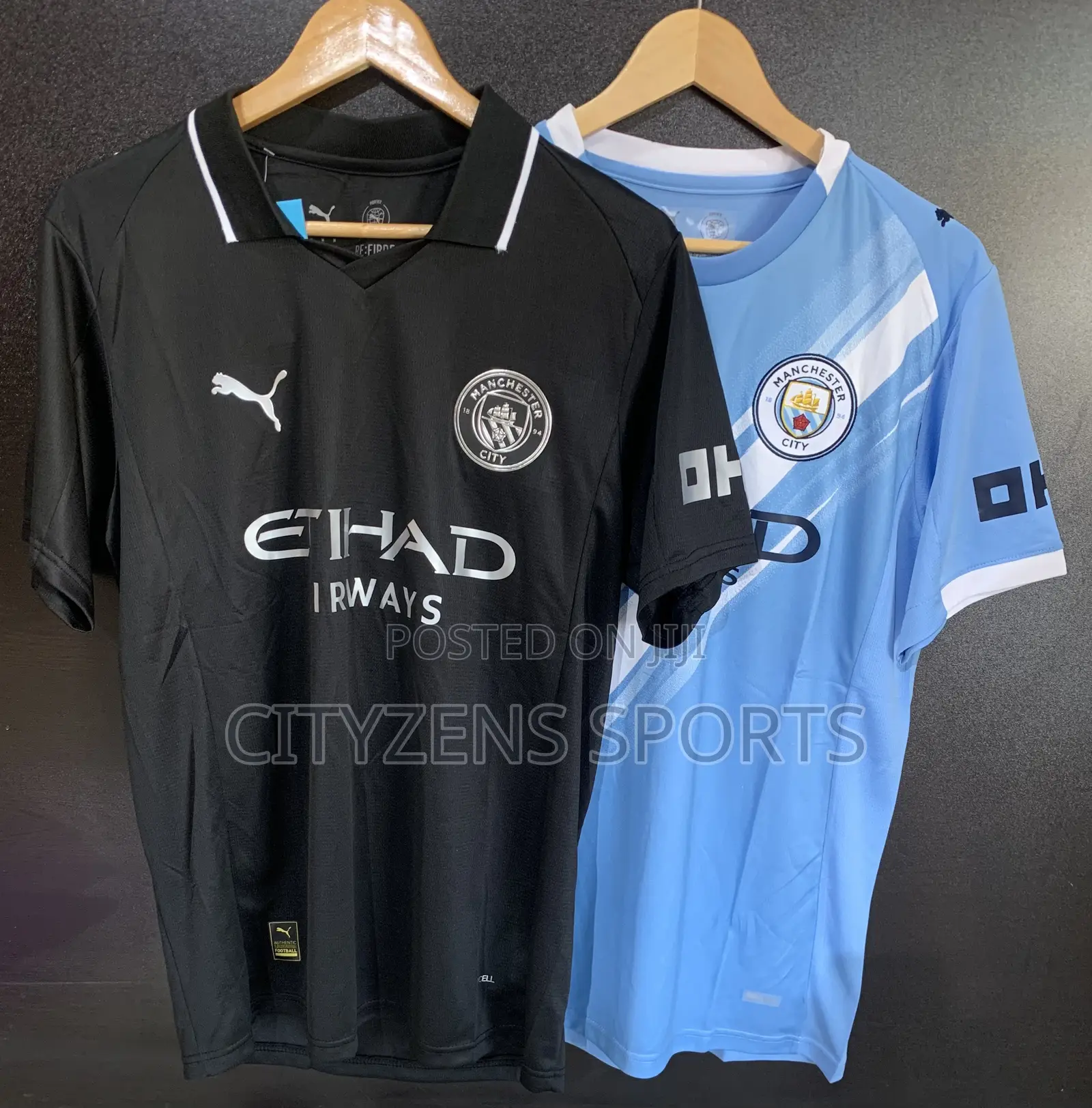 Bundle Of Man City Home And Away Jersey