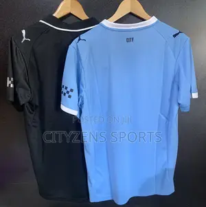 Bundle Of Man City Home And Away Jersey