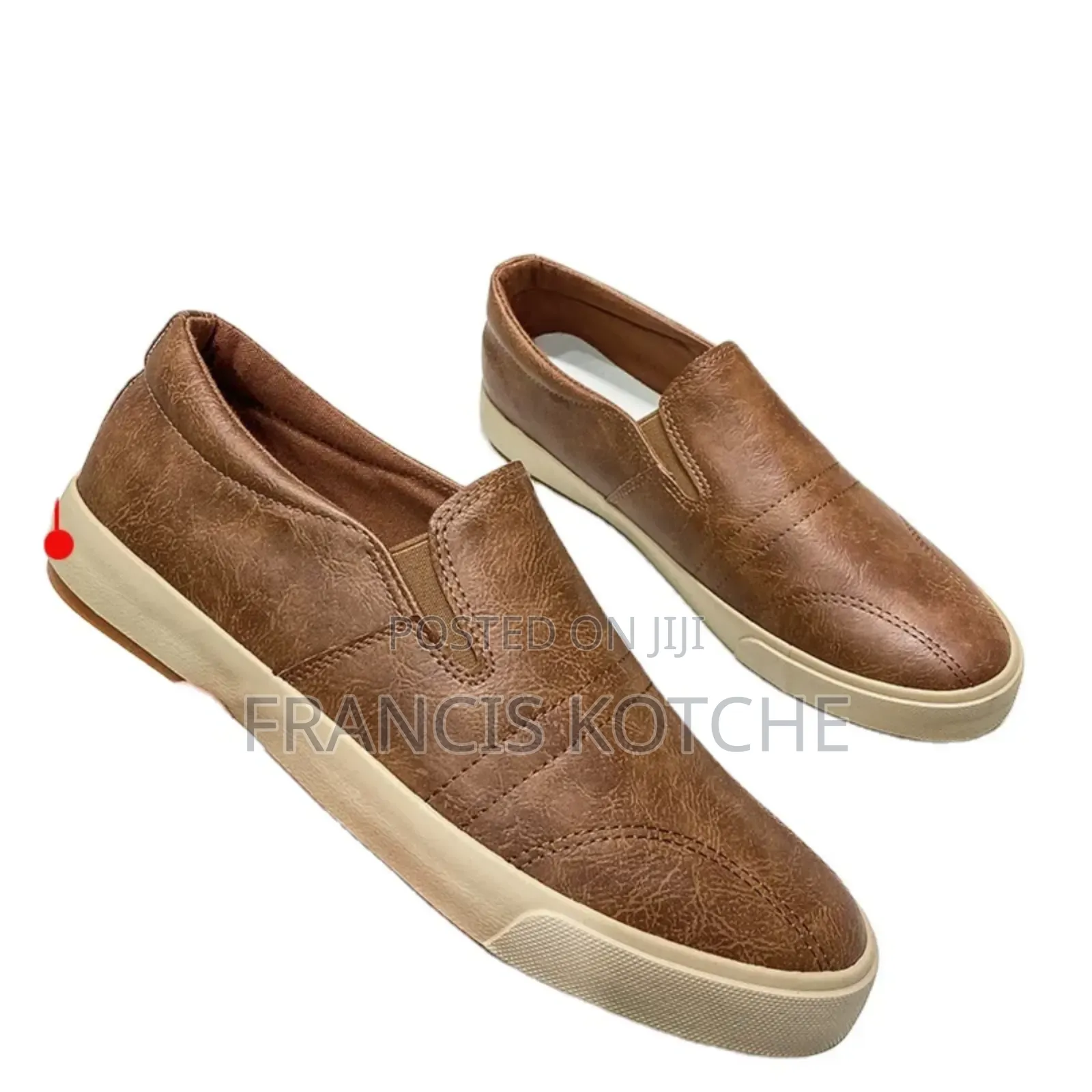 Puc Waterproof Leather Easy Slip on Loafers