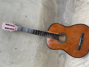 Brown Acoustic Guitar