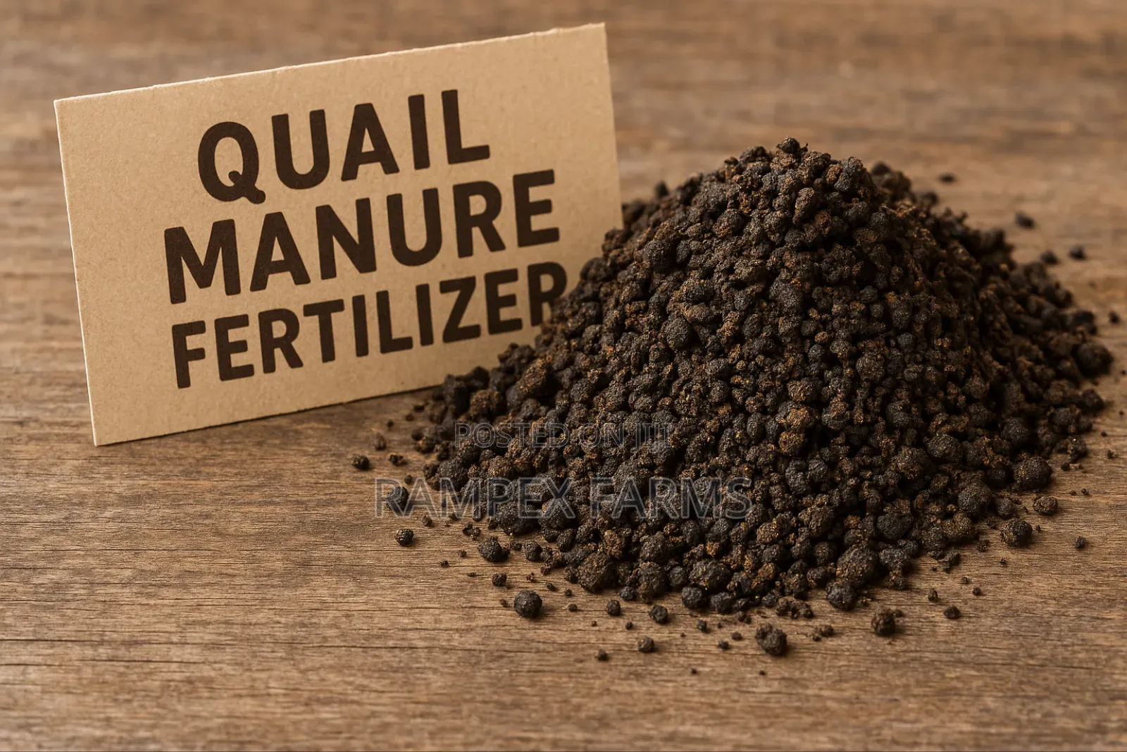 Quail Manure Fertilizer