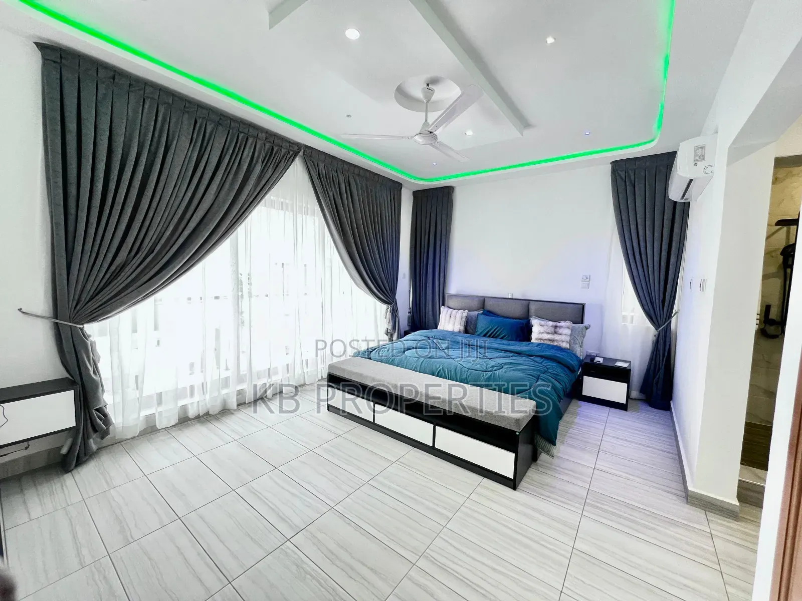 Furnished 4bdrm House in Kb Properties, Spintex for rent