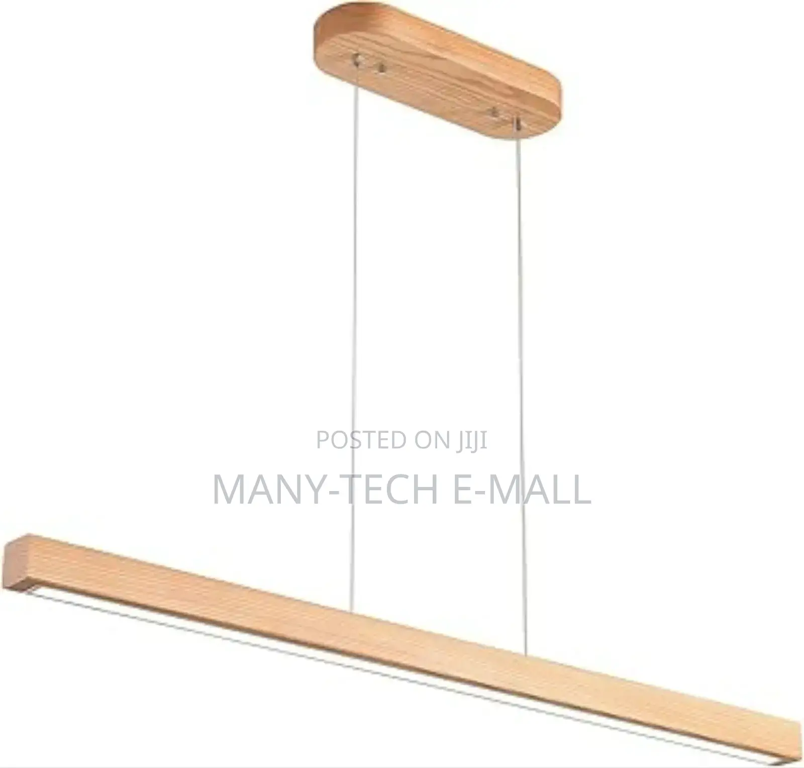 59" Wooden Dining Pendant Light