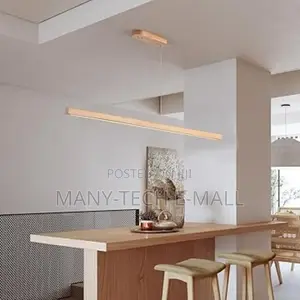 59" Wooden Dining Pendant Light