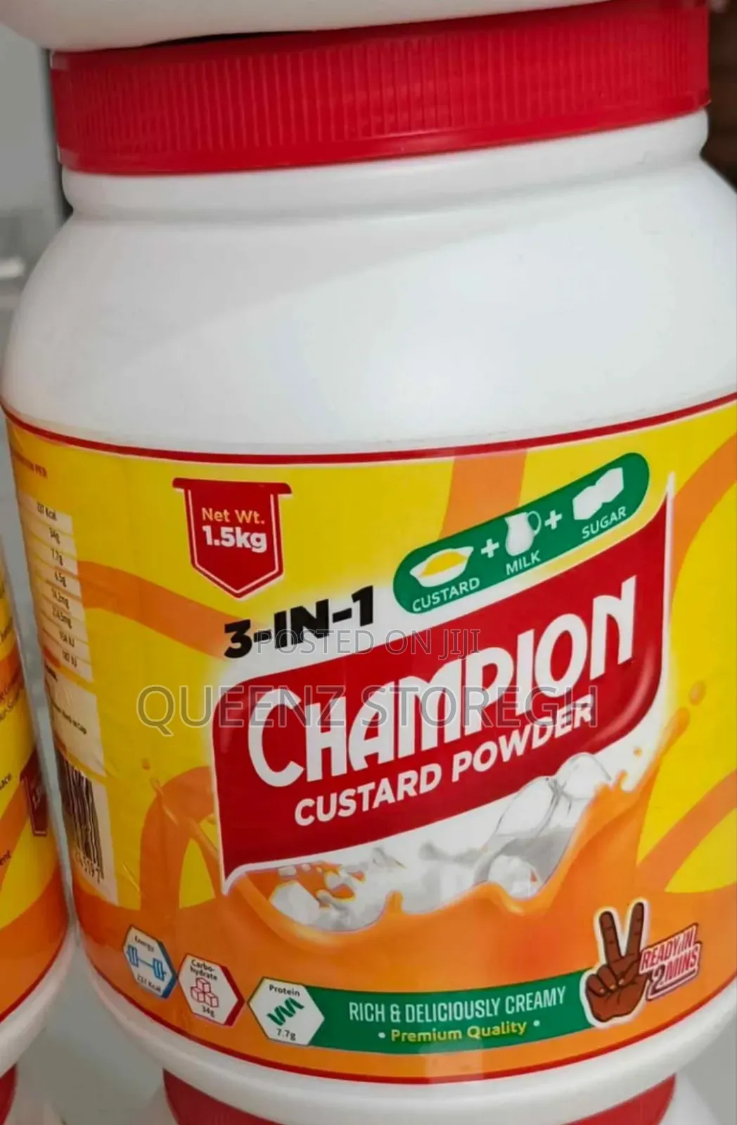 Champion Custard Powder (3 in 1) 1.5kg