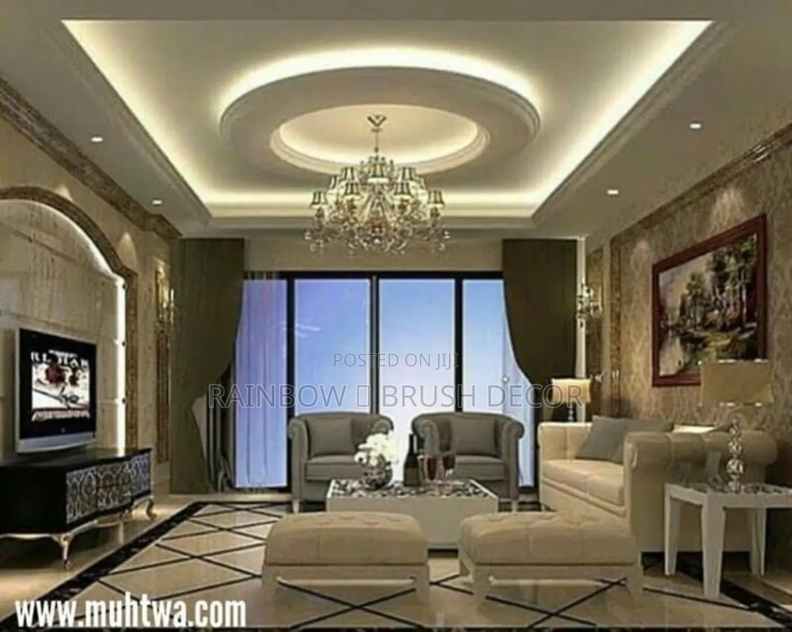 Top Finish Ceiling Work