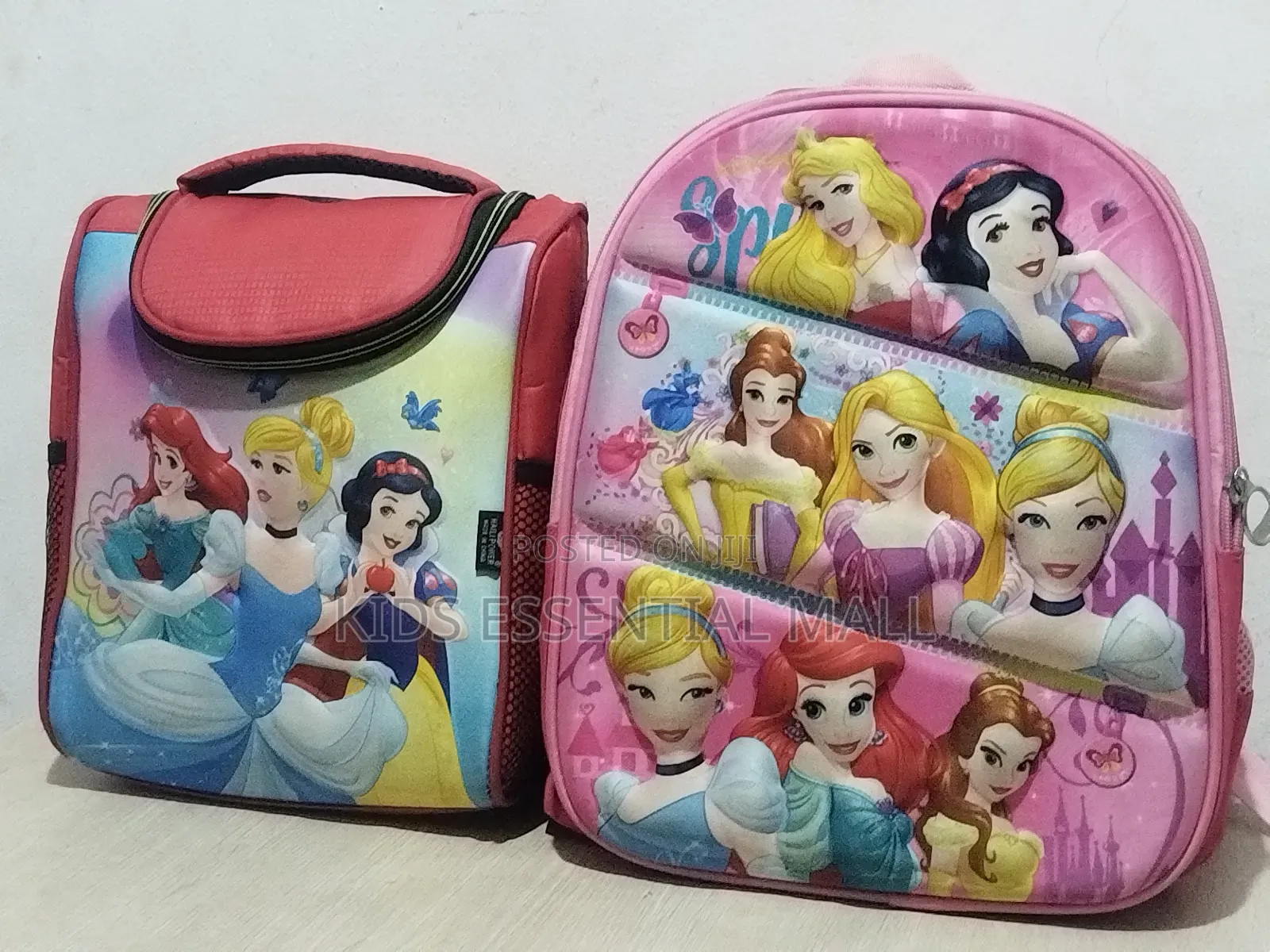 Girls School Bag and Lunch Bag for Ages1 To5 Years
