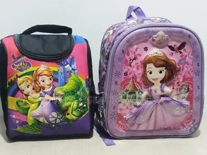 Girls School Bag and Lunch Bag for Ages1 To5 Years