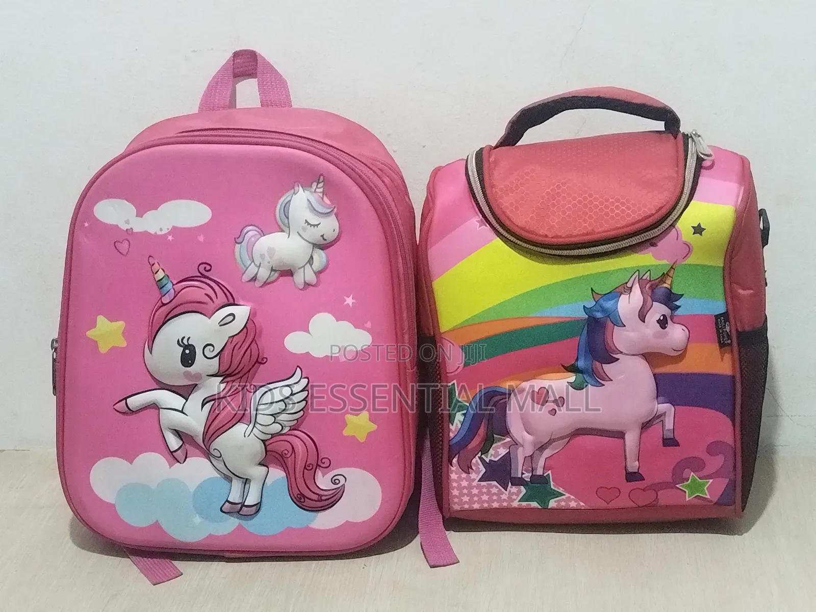 Girls School Bag and Lunch Bag for Ages1 To5 Years