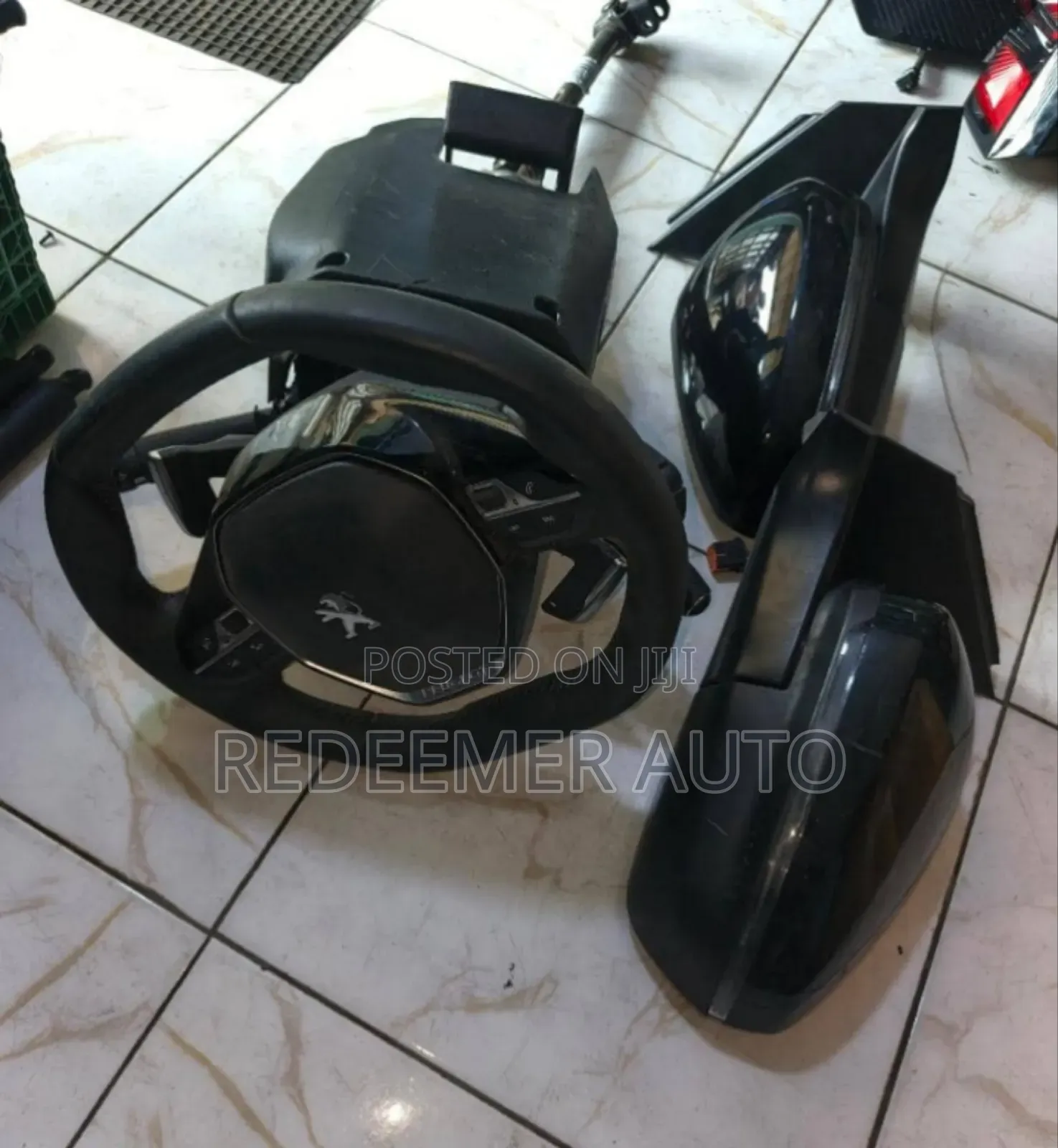 Peugeot 3008 Side/Wing Mirror and Steering Wheel Complete