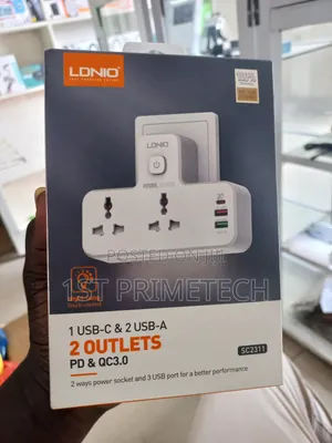 Ldnio Multi-port Wall Plug(With Night Lamp)