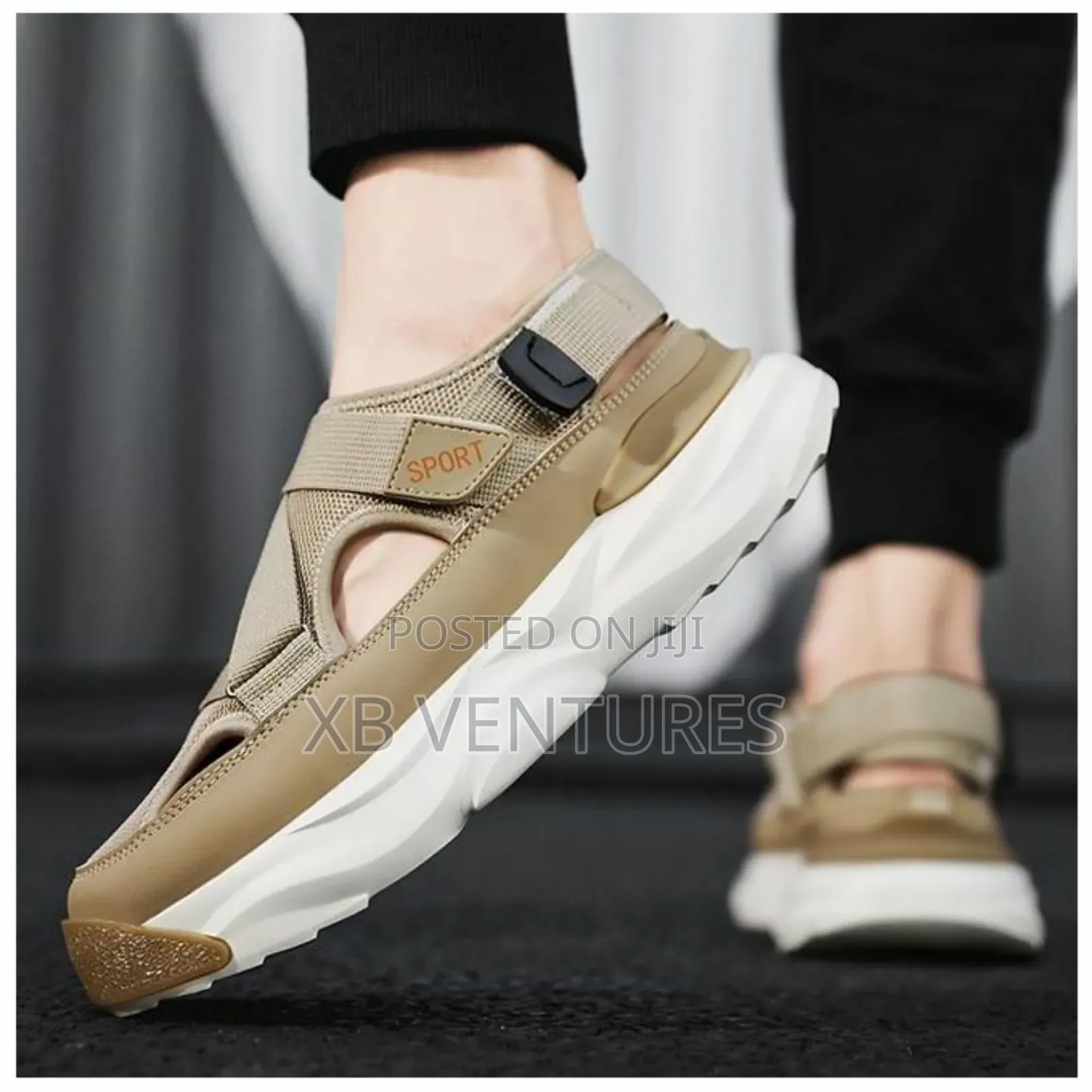 Men's Airy Open-Toe Casual Sandals and Slippers