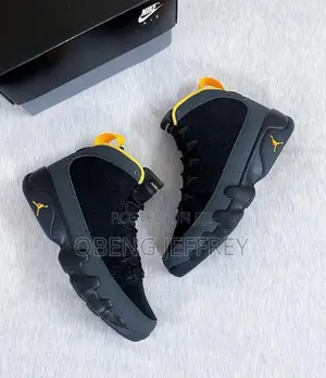 Original Jordan9 Black/Yellow