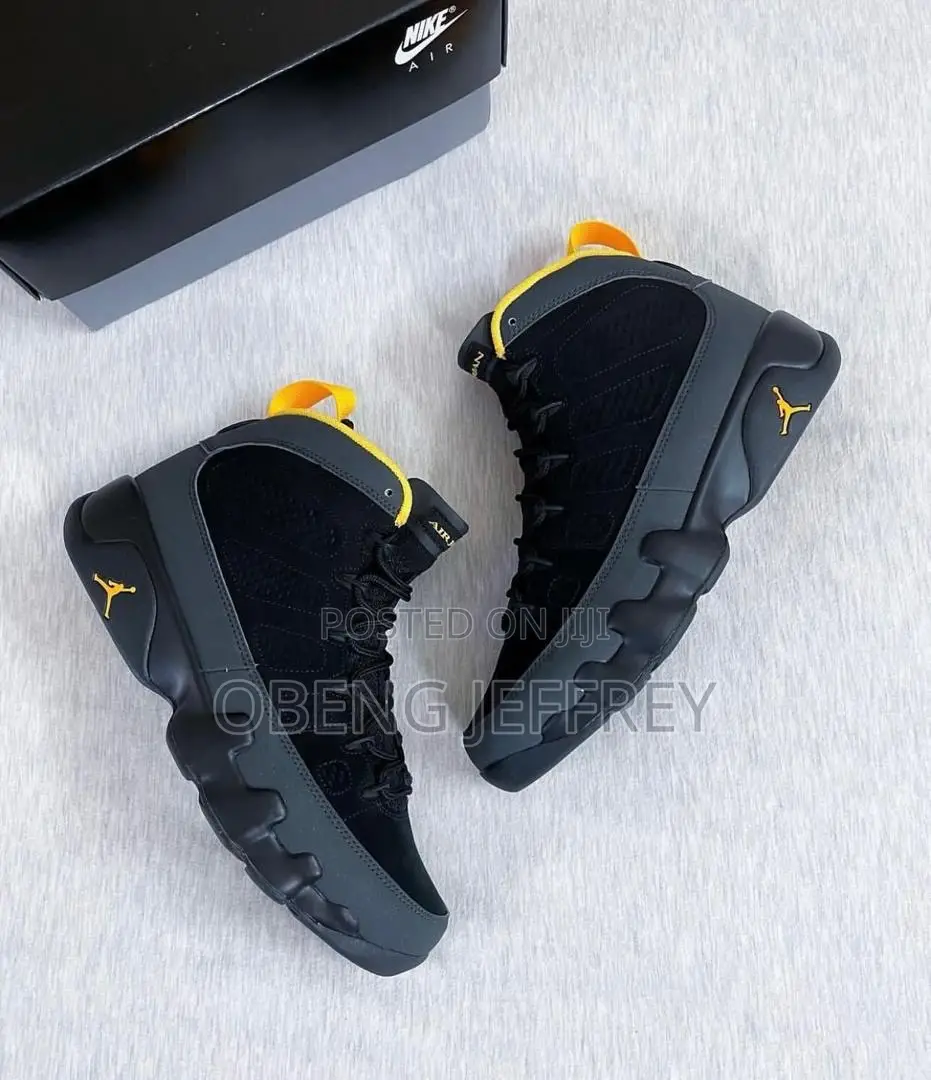 Original Jordan9 Black/Yellow