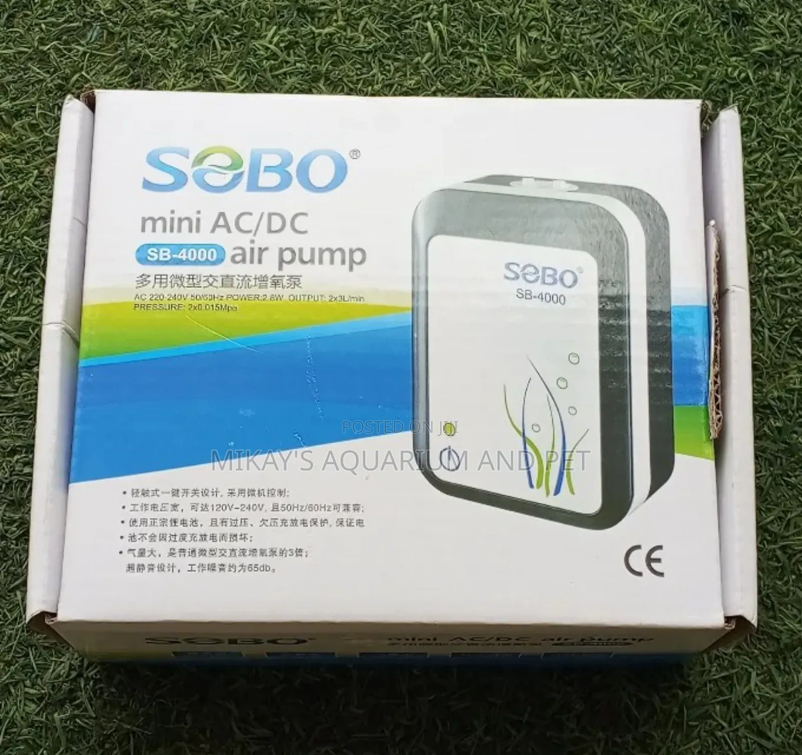 Sobo Mini Ac/Dc Airpump