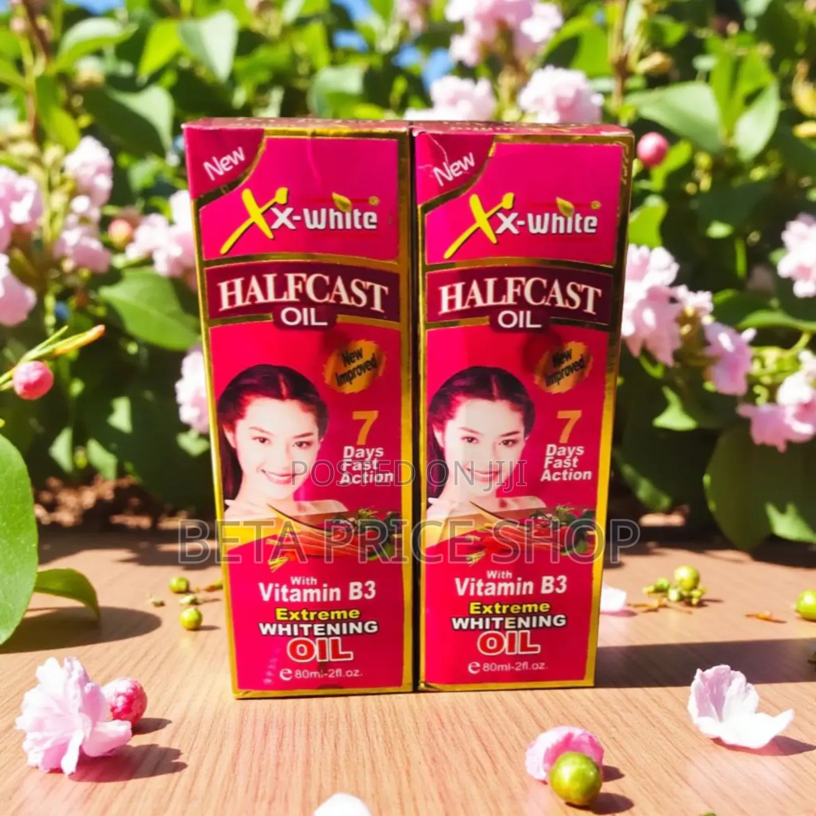 Xx-White Halfcast Moisturizing Body Oil (636378)