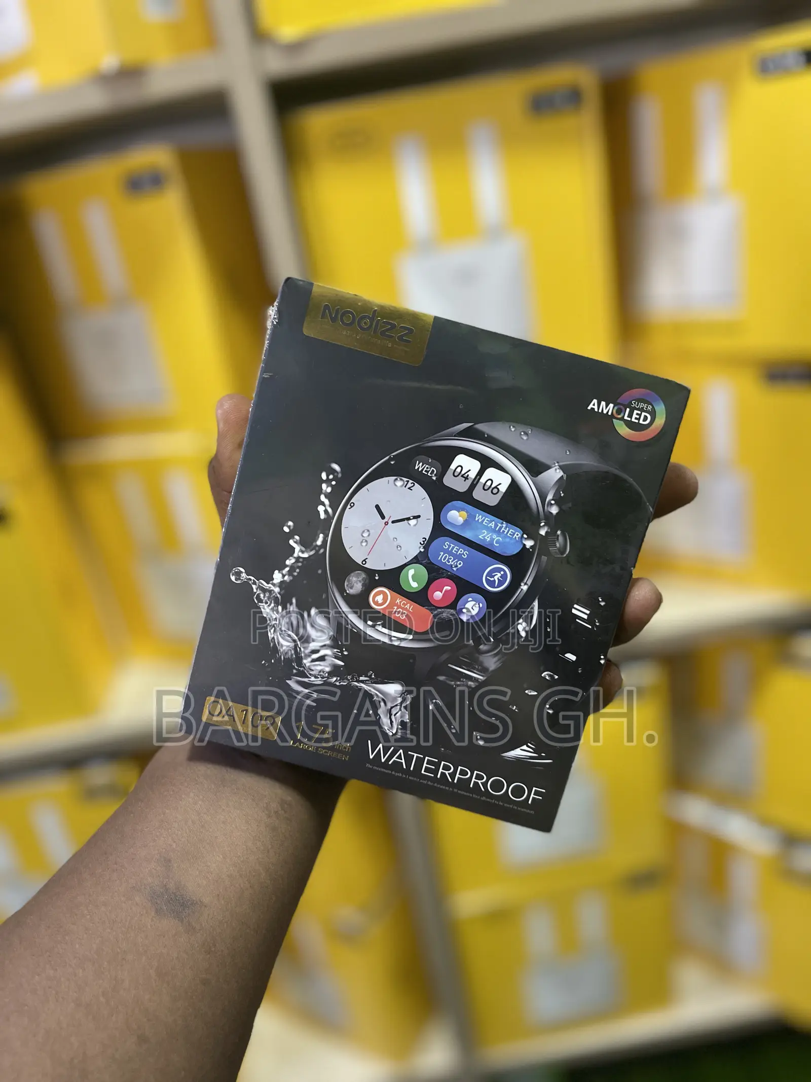 Nodizz Oa109 Waterproof Premium Smartwatch