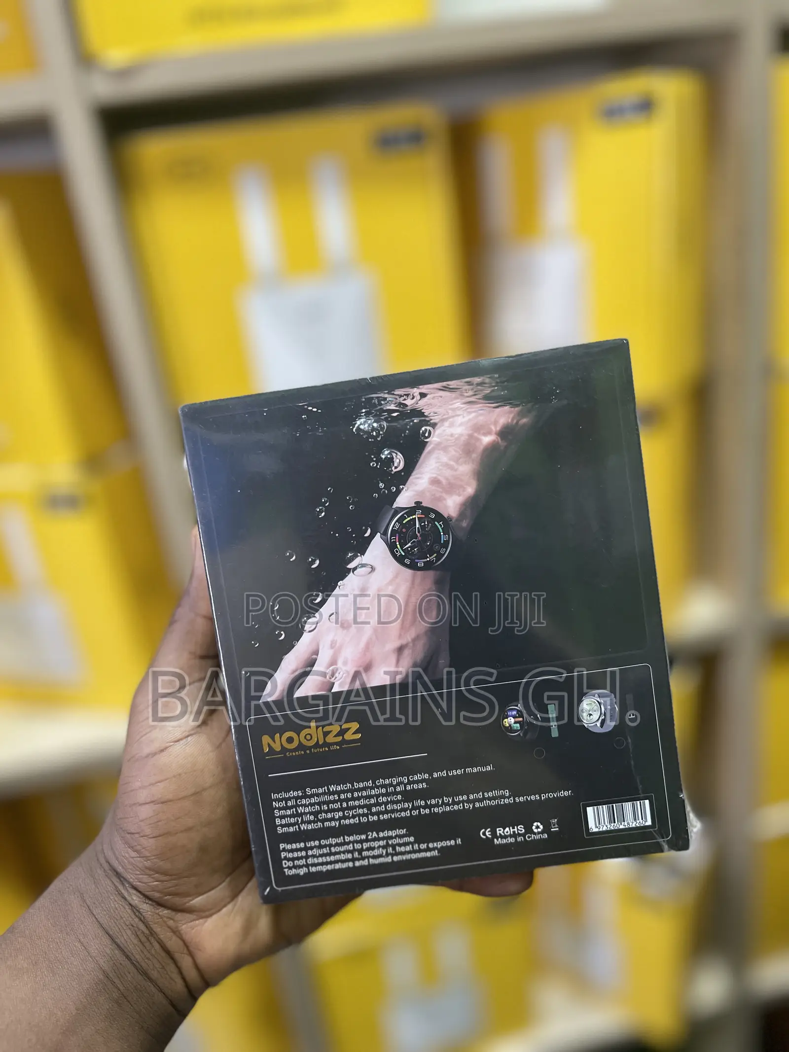 Nodizz Oa109 Waterproof Premium Smartwatch