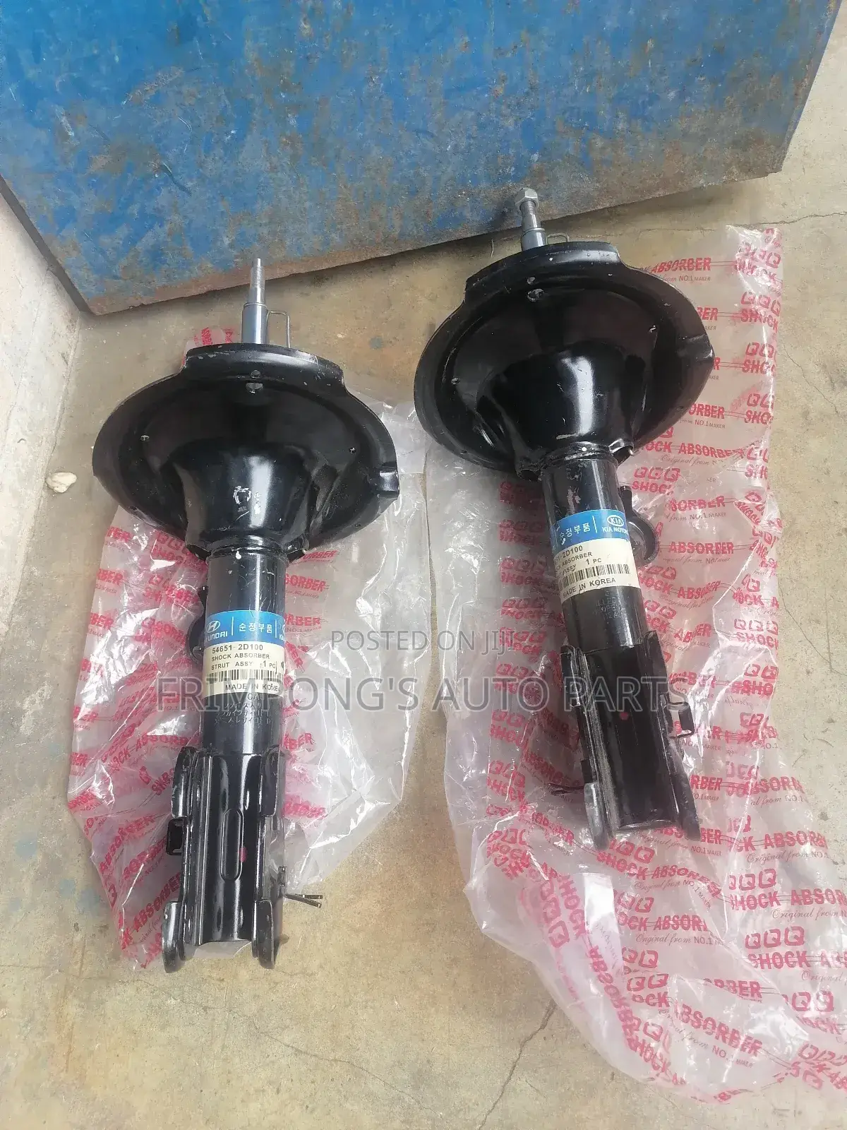 Hyundai H1 Front Shocks Absorbers Original