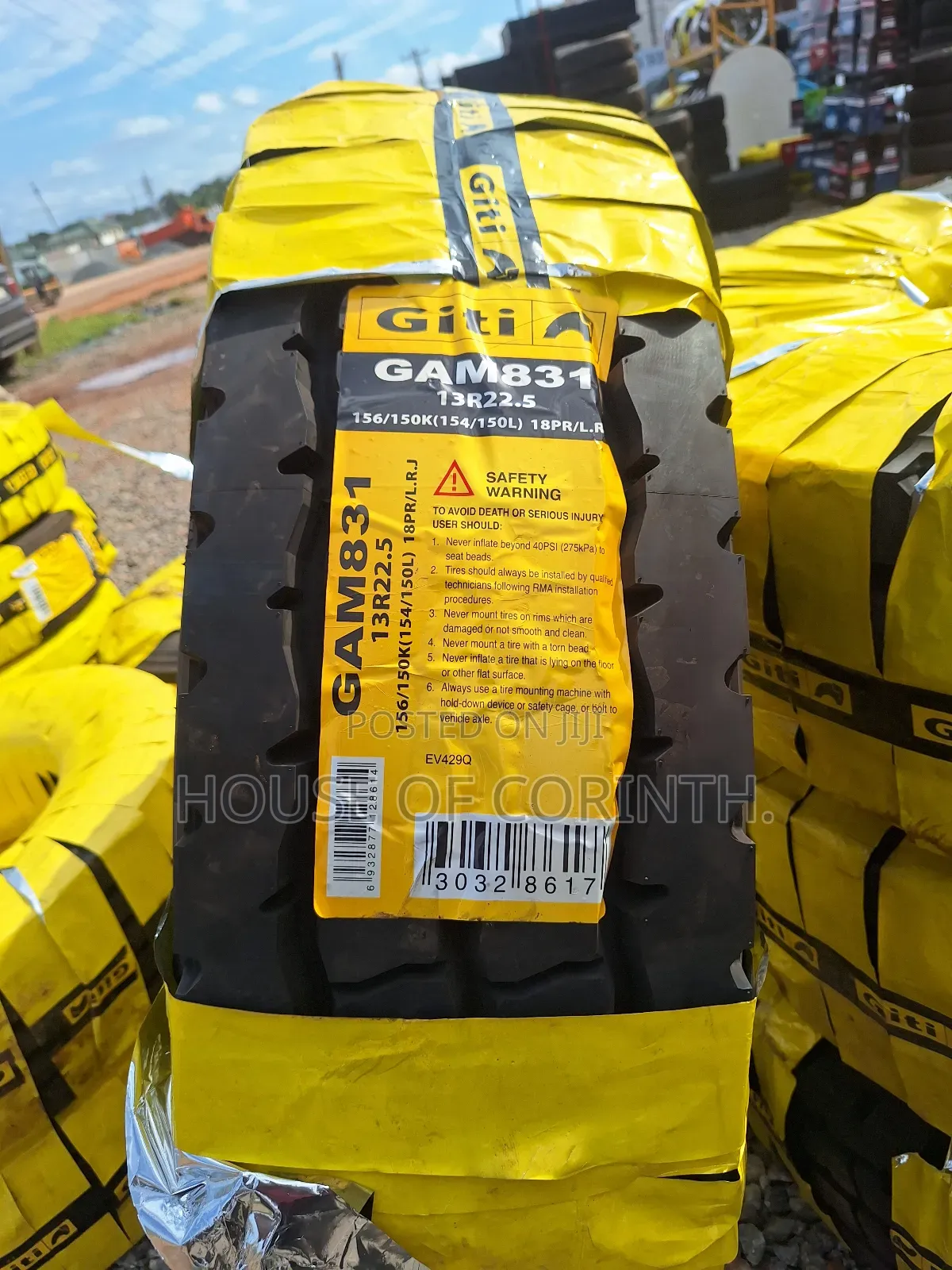 13r22.5 Giti Gam831 Truck Tyre
